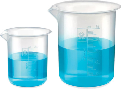 Bello 50 ml Measuring Beaker(Pack of 2)