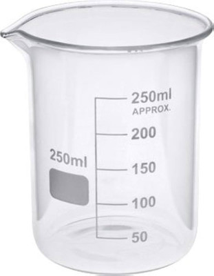 vishal bindal 250 ml Measuring Beaker(Pack of 1)