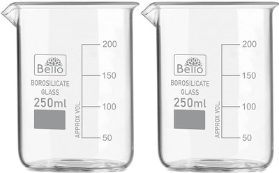 SBT 250 ml Measuring Beaker(Pack of 2)