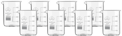 Pushpa 4000 ml Measuring Beaker(Pack of 8)
