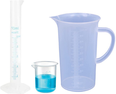 Bello 1023 ml Flat Beaker(Pack of 3)