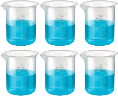 OCTA 50 ml Measuring Beaker(Pack of 6)