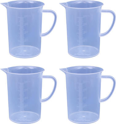 Spylx 500 ml Measuring Beaker(Pack of 4)