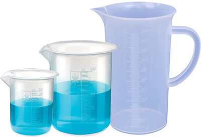 Salco 1000 ml Measuring Beaker(Pack of 3)