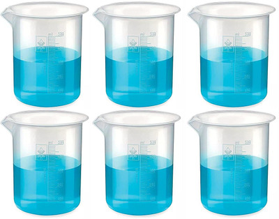 Spylx 500 ml Measuring Beaker(Pack of 6)