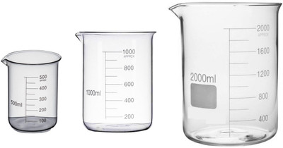 Spylx 500 ml Measuring Beaker(Pack of 3)