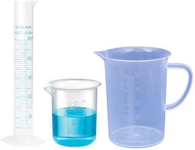 Bello 800 ml Flat Beaker(Pack of 3)