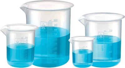 OCTA 250 ml Measuring Beaker(Pack of 4)