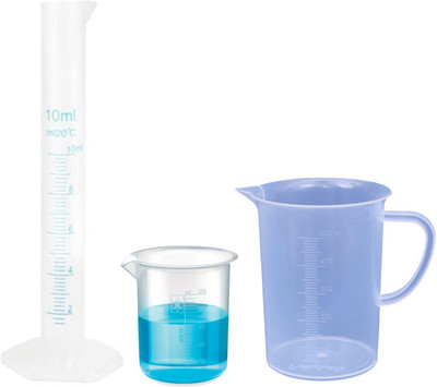 Bello 760 ml Flat Beaker(Pack of 3)