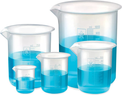 Bello 1000 ml Measuring Beaker(Pack of 5)