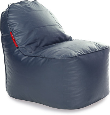 STYLE HOMEZ XXL Video Rocker Lounger Bean Bag  With Bean Filling(Grey)