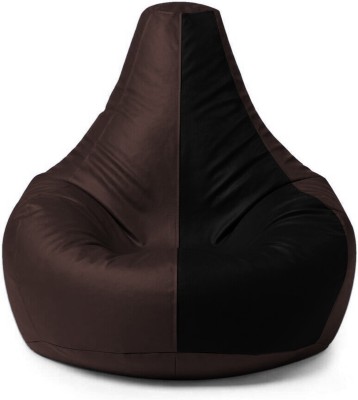 ShopSpree XXL Tear Drop Bean Bag Cover  (Without Beans)(Multicolor)