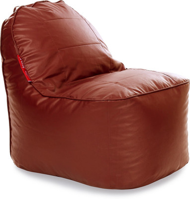 TXOR XXL Video Rocker Lounger Bean Bag  With Bean Filling(Tan)