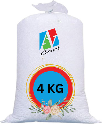 AV CART 4 kg Bean Bag Filler – High-Density Polystyrene Beads for Comfort Bean Bag Filler(Pure)