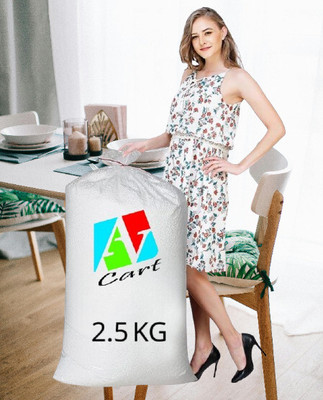 AV CART Soft & Strong Filler 2.5 KG EPS for Daily Use Bean Bag Filler(Pure)