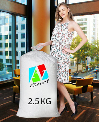 AV CART High Comfort 2.5 KG Bean Bag Refill Beads Bean Bag Filler(Pure)