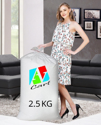 AV CART Universal Fit EPS Filling 2.5 KG Virgin Beans Bean Bag Filler(Pure)