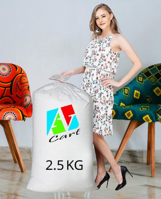 AV CART Ultra-Fluffy EPS Beads 2.5 KG Filler Pack Bean Bag Filler(Pure)