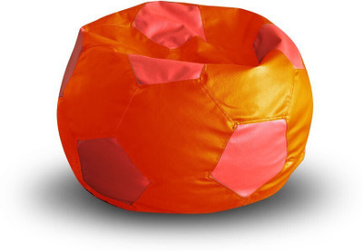 STYLE HOMEZ XXL Football Body Fitter Bean Bag  With Bean Filling(Multicolor)