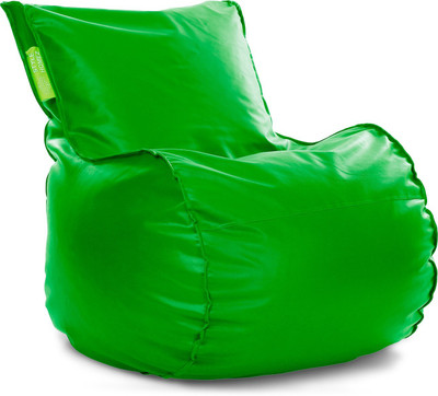 TXOR XXL MAMBO Lounger Bean Bag  With Bean Filling(Green)