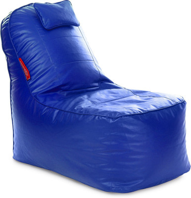 STYLE HOMEZ XXXL Video Rocker Royal Lounger Bean Bag  With Bean Filling(Blue)