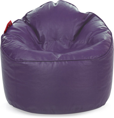 STYLE HOMEZ XXL Modern Mooda Rocker Bean Bag Sofa  With Bean Filling(Purple)