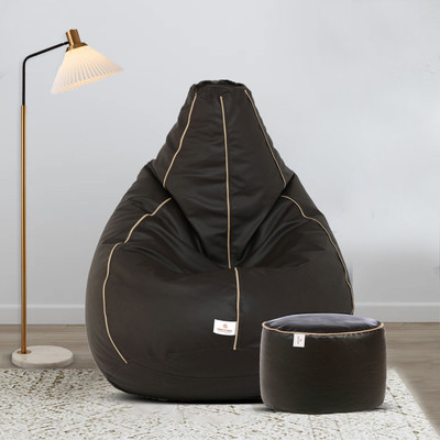 STAR XXL Teardrop Bean Bag  With Bean Filling(Multicolor)