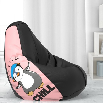 ComfyBean XXL Chill Teardrop Bean Bag  With Bean Filling(Multicolor)