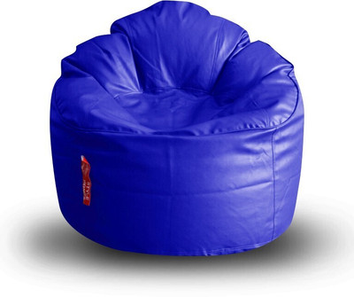STYLE HOMEZ XXL Modern Mooda Rocker Bean Bag Sofa  With Bean Filling(Blue)