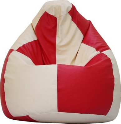 Beankart XXXL Teardrop Bean Bag  With Bean Filling(Multicolor)