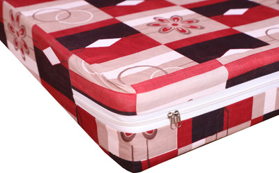Kupamat Zippered Single Size Breathable Mattress Cover(Multicolor)