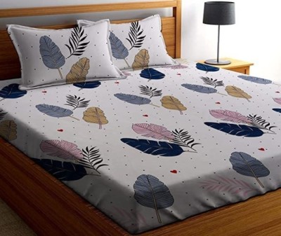 GooglyGoogly Reversible Cotton Double Bed Cover(Multicolor)