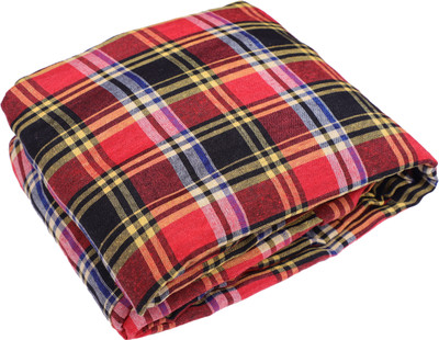CheckMe Zippered King Size Breathable Mattress Cover(Multicolor)