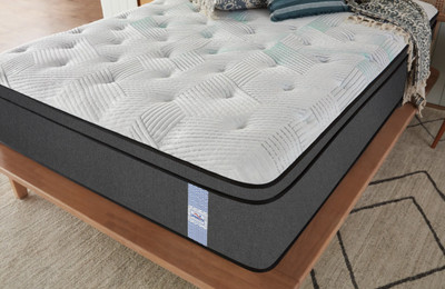 SPRINGTEK Hybrid Latex 6 inch King Pocket Spring Mattress(L x W: 84 inch x 72 inch)