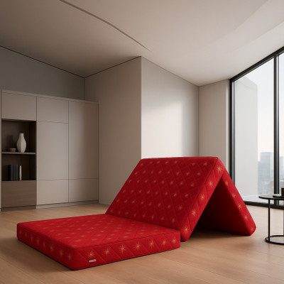 SLEEPSPA Soft Bounce 3-Fold Premium Orthopedic Direct From Factory 3 inch Single PU Foam Mattress(L x W: 72 inch x 35 inch)
