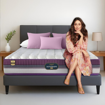 SPRINGFIT Autograph Play Orthopedic 5-Zoned Natural Latex 7 inch Single Memory Foam Mattress(L x W: 75 inch x 36 inch)