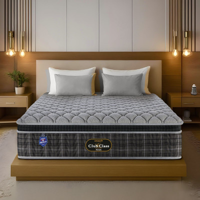 SPRINGFIT Club Class Petal 6 inch Queen Pocket Spring Mattress(L x W: 72 inch x 60 inch)