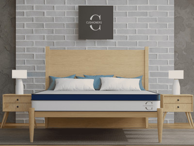 Cushioners Cloud Plus 8 inch King Memory Foam Mattress(L x W: 84 inch x 72 inch)