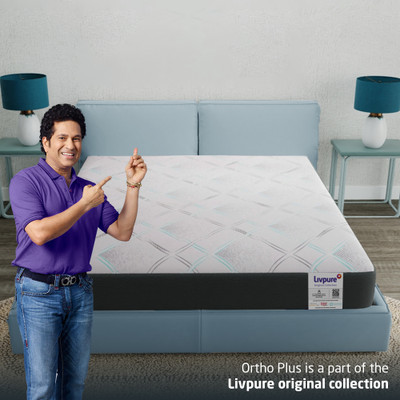 Take A Look At This Livpure Smart Ortho-Plus With Curved Foam 8 Inch King Memory Foam Mattress On Flipkart For Rs. 13868 @ 53% off
