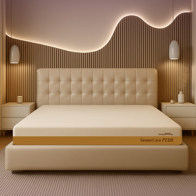 SleepyHug SeniorCare Plus - Mattress For Elderly/Parents 6 inch Double Memory Foam Mattress(L x W: 78 inch x 48 inch)
