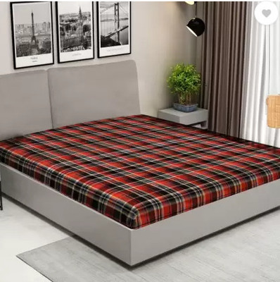 Radhe traders Zippered Single Size Breathable Mattress Cover(Multicolor)