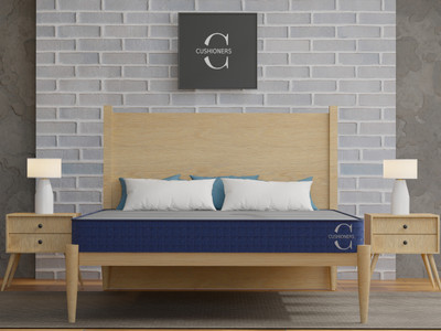 Cushioners MemoRise Orthopedic Mattress | ZenLayer Memory Foam | 7-Year Warranty 6 inch King Memory Foam Mattress(L x W: 72 inch x 72 inch)