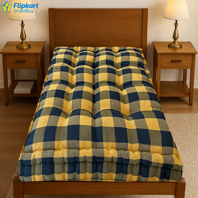 Flipkart SmartBuy dibba3x6 box soft cotton 5 inch Single Cotton Mattress(L x W: 72 inch x 36 inch)