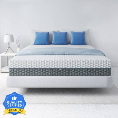 Sleepwell Dual PRO Profiled Reversible, Gentle and Firm, Triple Layered Anti Sag 5 inch Queen PU Foam Mattress