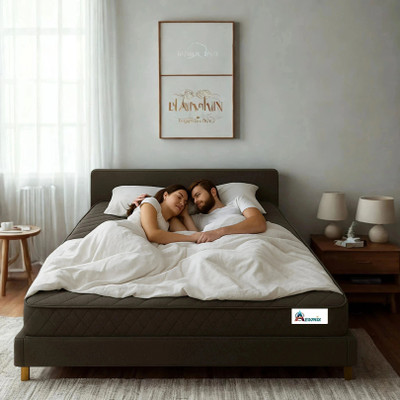 Aeronix 5 Zoned Pocket Spring Orthopedic Mattress with Memory Foam 12 inch Single Pocket Spring Mattress(L x W: 75 inch x 36 inch)