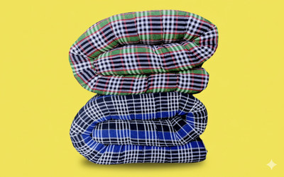 SRK Hand Made Soft Cotton Floor Gaddaa 3x6 ft | Durable Single Bed Mattress 3 inch Single Cotton Mattress(L x W: 72 inch x 36 inch)