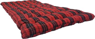 FurniGully Cotton Gadda/Cotton Mattress/ Foldable Gadda 2.5X6 Ft 3 inch Single Cotton Mattress