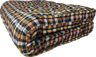 RAJASTHAN HANDLOOM 6INCH 6 inch Double Cotton Mattress(L x W: 72 inch x 72 inch)