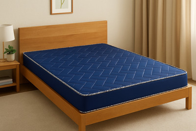 theclevercouch The Clever Couch Sleep Starlight Navy Blue 3 inch King High Density (HD) Foam Mattress(L x W: 72 inch x 70 inch)