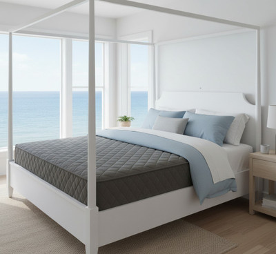 Aeronix Dual Comfort - Hard & Soft 6 inch Double High Resilience (HR) Foam Mattress(L x W: 72 inch x 70 inch)